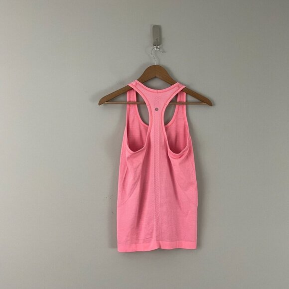 Lululemon Swiftly Tech Racerback Tank Coral Pink Size 6 - Picture 2 of 5